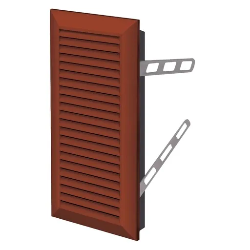 [AWTT63BR] 172832 - STYL Series grille - with anti-insect net 110x270 brown