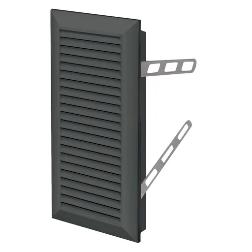 [AWTT63GR] 172833 - STYL Series grille - with anti-insect net   110x270 grey