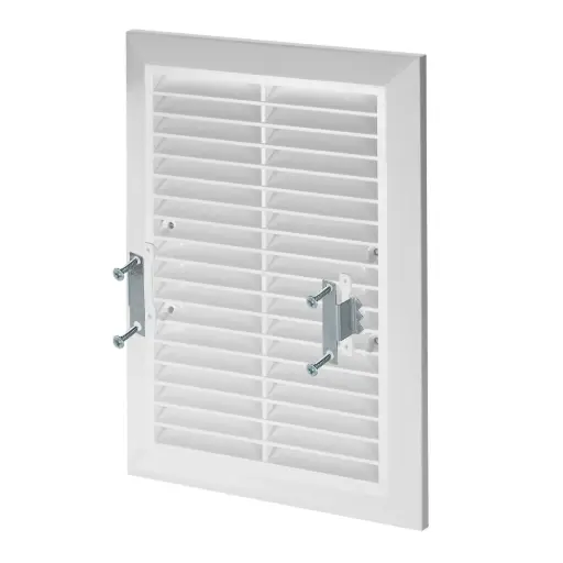 [AWTT26a] 172842 - STYL Series grille - with anti-insect net, without flange 140x210 white