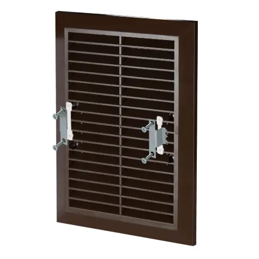 [AWTT26aBR] 172843 - STYL Series grille - with anti-insect net, without flange 140x210 brown
