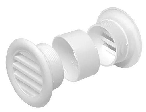[AWTT71] 172940 - MINI-AWENT Series grille Ø40 white