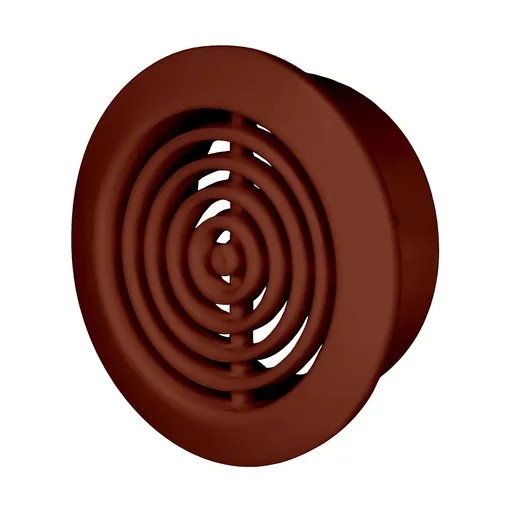 [AWTT73BR] 172949 - MINI-AWENT Series grille (2 units) Ø45/58 brown