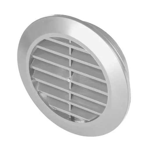 [AWTT74SS] 172958 - MINI-AWENT Series grille - with anti-insect net Ø60 satin