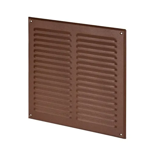 [AWTMTA10BR] 173010 - Metal grille with anti-insect net   245x245 brown