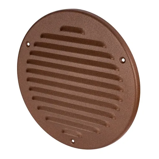 [AWTMTA18BR] 173027 - Metal grille with anti-insect net   Ø150 brown