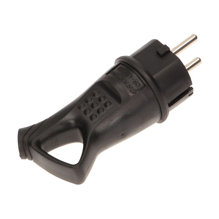 [ORNOR-AE-1369] 140112-Rubber plug with handle 250V/16A, IP44, with handle -ORN