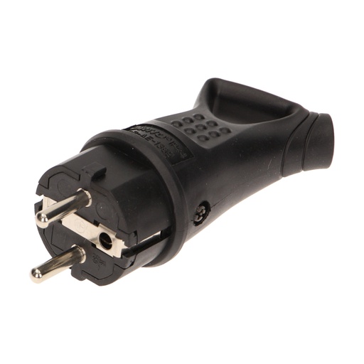 [ORNOR-AE-1369] 140112-Rubber plug with handle 250V/16A, IP44, with handle -ORN