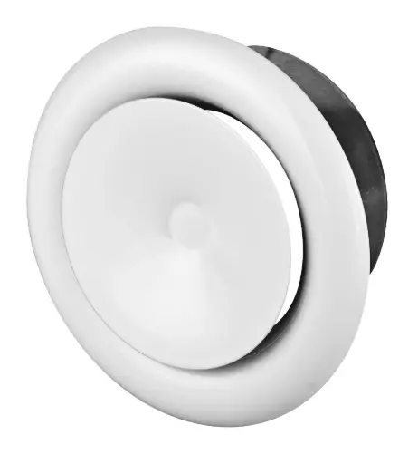 [AWTAMN80] 173042 - Metal intake diffuser Ø80 white