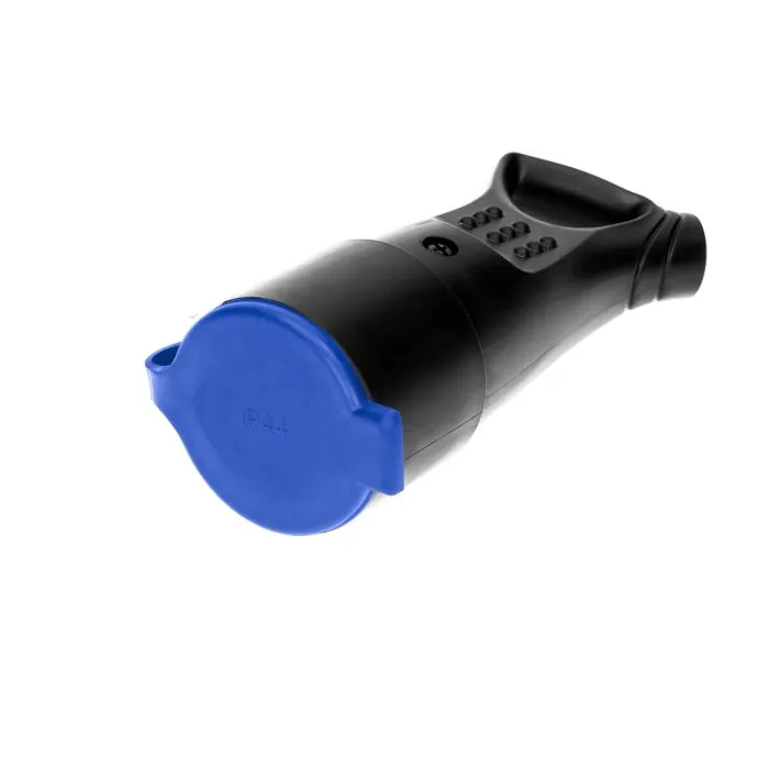 [ORNOR-AE-1370] 149318 -Caoutchouc, prise enfichable avec support 250V / 16A, IP44, pour la Belgique et la France -ORN