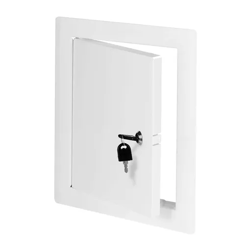[AWTDM86Z] 173147 - Metal accesss door made of steel sheet covered with an epoxy coating and key lock 200x250 white