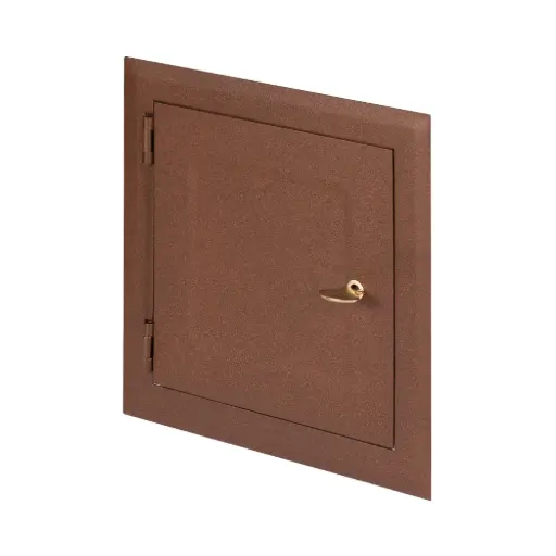 [AWTDMW81BR] 173199 - Accesss door for smoke stacks   140x140 brown