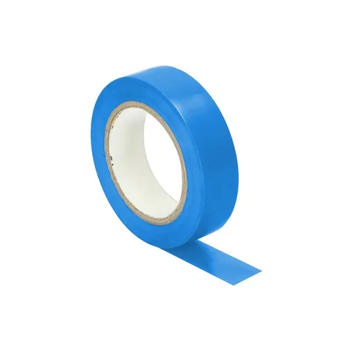 [ORNOR-AE-13214/BL/10M] 149729 - Insulation tape, flameretardant, blue 15mm wide, 0.13mm thick, 10m longORN