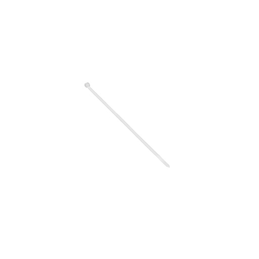 [ORNOR-AE-13199/5/25/100] 140230- Cable tie natural color, 4.8mm wide, 250mm long, 100 pcs.-ORN