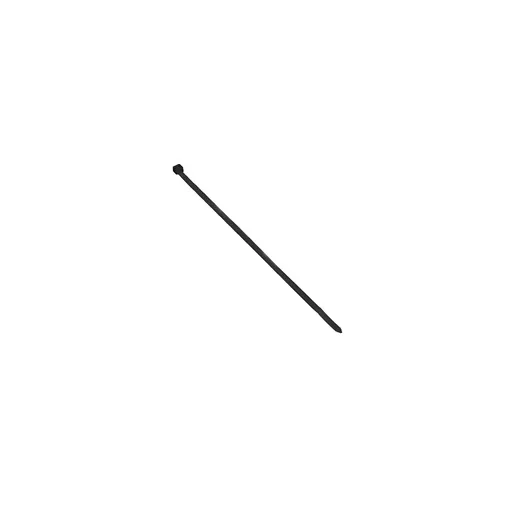 [ORNOR-AE-13200/5/25/100] 140232-Collier de câble couleur noire, résistant aux UV, largeur 4,8 mm, longueur 250 mm, 100 pcs.-ORN