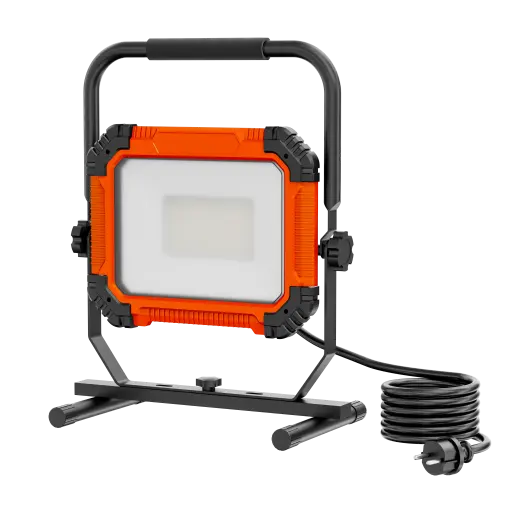 [LWK0160503] 160503 - 100W Lamp de chantier IP54 9000lm 6000K avec prise électrique - LDL