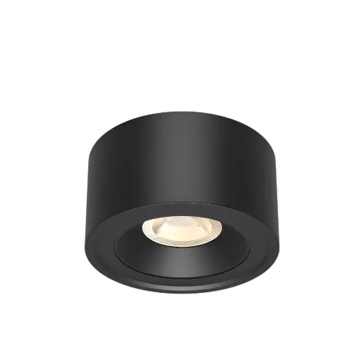 [BRYBH04-00041] 103402 - GATA 10W 3IN1 ROUND BLACK SURFACE SPOTLIGHT - BRY  